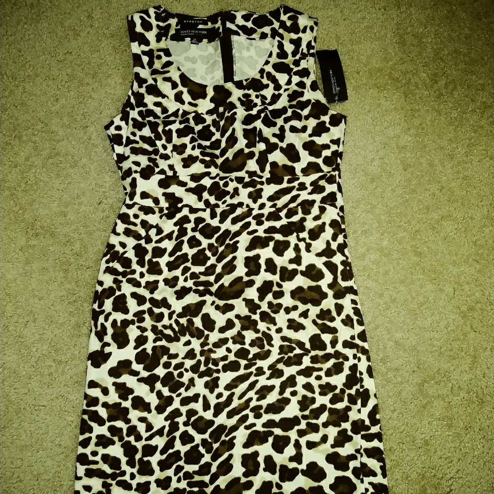 Jones New York Cheetah print dress